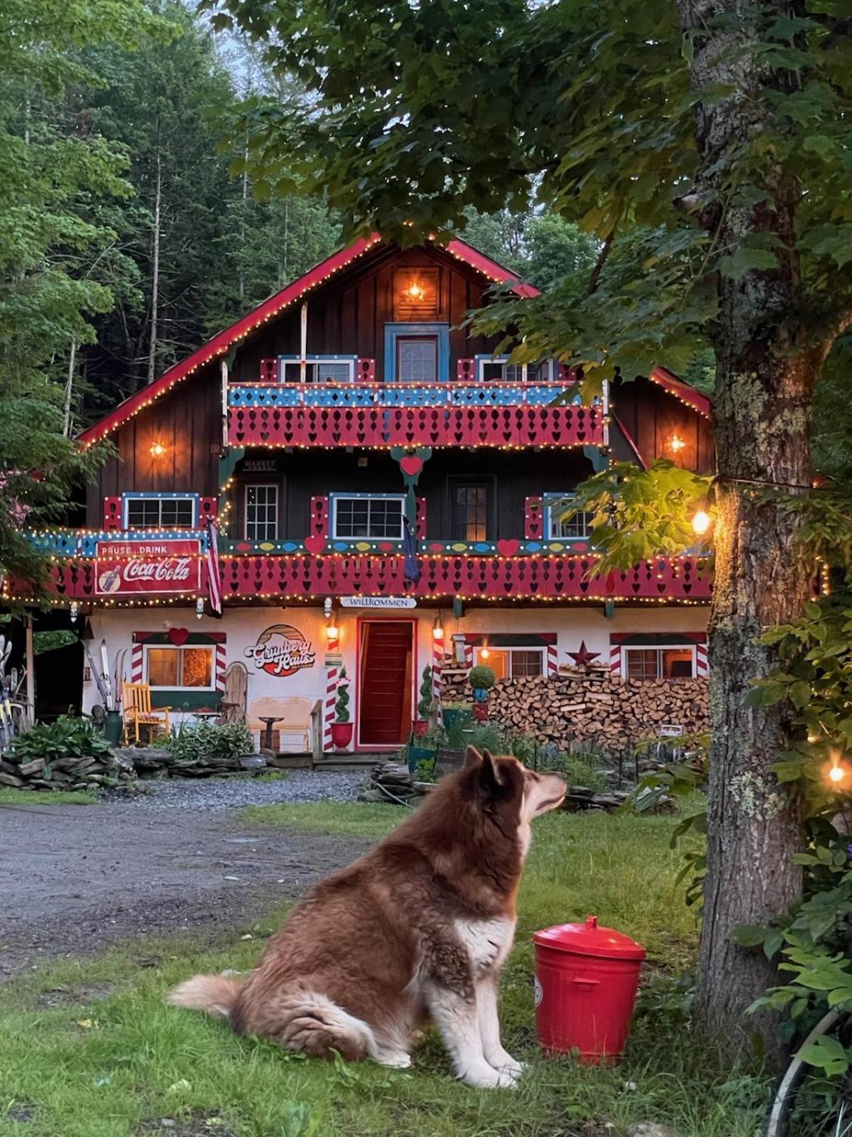 Grunberg Haus Inn & Cabins 워터베리 외부 사진