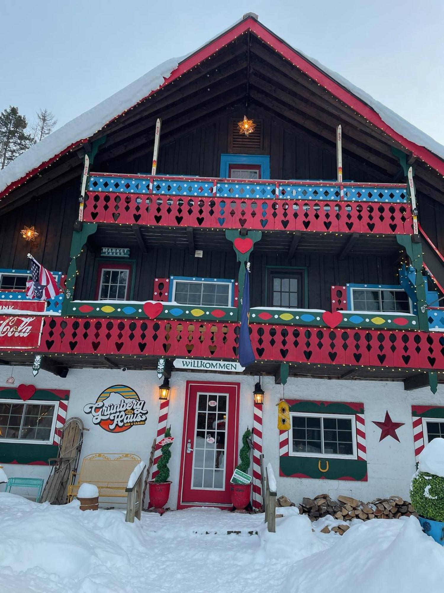 Grunberg Haus Inn & Cabins 워터베리 외부 사진