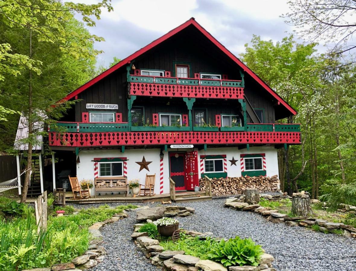 Grunberg Haus Inn & Cabins 워터베리 외부 사진